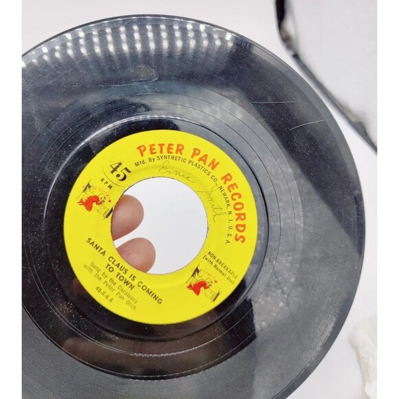 Vintage 1966 Santa Claus Is Coming To Town Jolly Saint Nicholas Caroleers Record - Picture 9 of 11